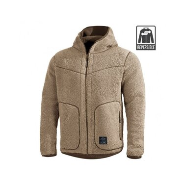 Bunda Pentagon Ianos 2v1 Sherpa fleece khaki / RAL7013