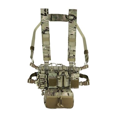 Taktická vesta Chest Rig Storm Cordura MultiCamo