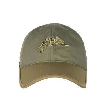 Šiltovka HELIKON-TEX logo adaptive green/coyote