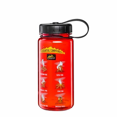 Fľaša Helikon TRITAN™ BOTTLE Wide Mouth 550ml Red Fires