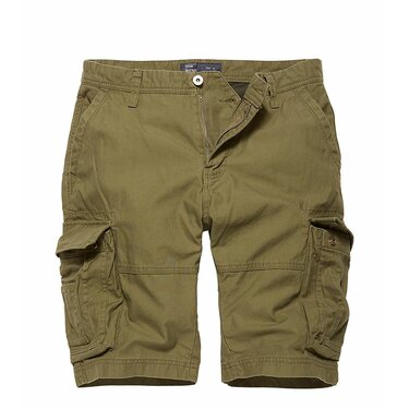 Kraťasy Vintage Industries Rowing olive