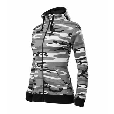 Mikina Camo Zipper dámska urban