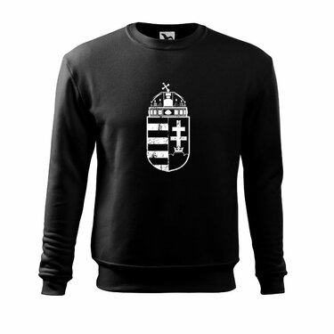 Mikina Maďarský znak čierna