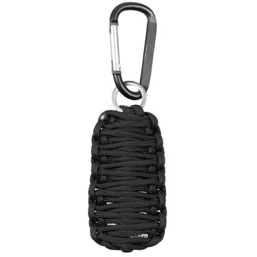 Survival set na prežitie Parachute Cord čierny