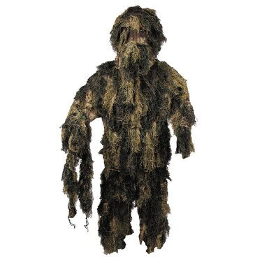 Maskovací oblek Ghillie 4-dielny wood