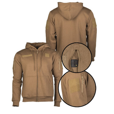 Bunda Mil-Tec SCU Softshell dark coyote