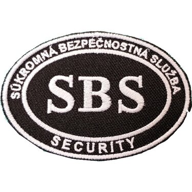 Nášivka SBS Security (90x60mm)