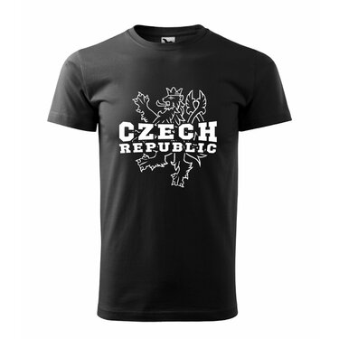 Tričko Czech Republic čierne