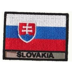 Nášivka oficiálna SVK vz. 2007 púšť (70x50mm)