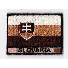 Nášivka oficiálna SVK vz. 2007 púštne prevedenie (70x50mm)