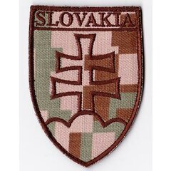 Nášivka SVK znak vz. 2007 púšť