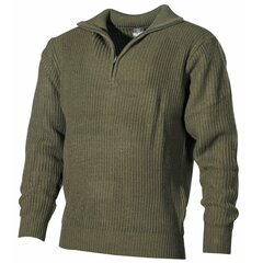 Sveter Island Navy olive