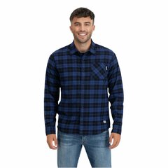 Flanelová košeľa Vintage Industries Riley Royal Check