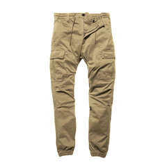 Nohavice Vintage Industries Vince Jogger dark khaki