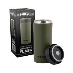 Nerezová fľaša na vodu Ammo Flask Kombat UK olive