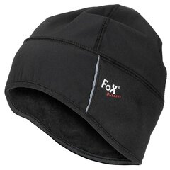 Čiapka Fox Outdoor softshell čierna