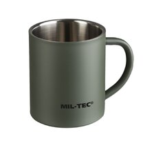 Hrnček dvojitý nerez Mil-Tec 300ml olive