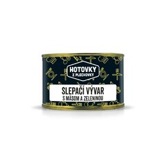 Slepačí vývar s mäsom a zeleninou 400ml