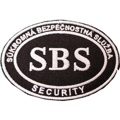 Nášivka SBS Security (90x60mm)