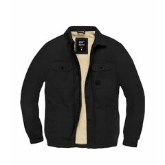 Bunda Vintage Industries Dean Sherpa čierna