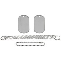 ID známky nerezové US dog-tag