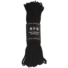 Paracord 30m čierny