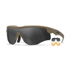Taktické okuliare WileyX Rogue Comm TAN smoke/clear/rust