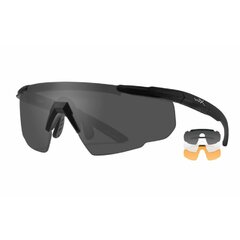 Taktické okuliare WileyX Saber Advanced Black smoke/clear/rust