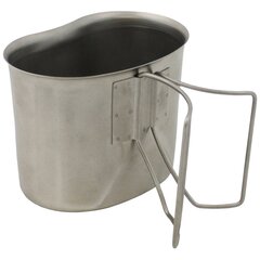 Hrnček k poľnej flaši US 1l nerezový (500ml)