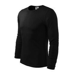 Nátelník Fit-T dlhý rukáv čierny
