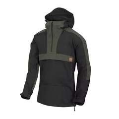 Bunda Helikon-Tex Woodsman Anorak čierna/taiga green