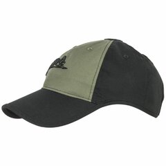 Šiltovka HELIKON-TEX logo čierna/olive
