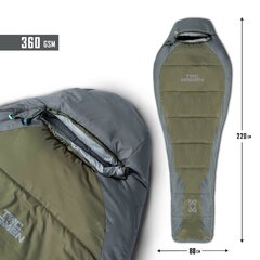 Spací vak Tac Maven Mummy 360gr RAL7013/mix