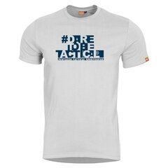Tričko Pentagon Dare to be tactical biele
