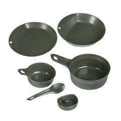 Kempingový stravovací set Wildo 6-dielny olive