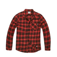 Flanelová košeľa Vintage Industries Riley Red Check