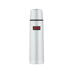 Termoska Thermos s tlačidlovým uzáverom 1000ml strieborná