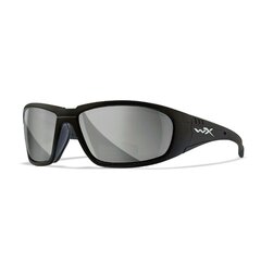 Takticko športové okuliare WileyX BOSS Grey Silver Flash Matte Black Frame