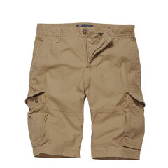 Kraťasy Vintage Industries Rowing dark khaki - coyote