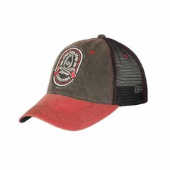 Šiltovka Helikon-Tex Trucker TSS Dirty Washed Black/Red