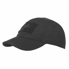 Skladacia šiltovka Helikon-Tex Rip/Stop čierna