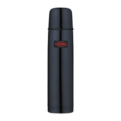 Termoska Thermos s tlačidlovým uzáverom 1000ml tmavomodrá