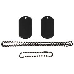 ID známky čierne US Dog-Tag