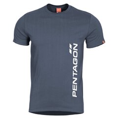Tričko Pentagon Vertical charcoal blue