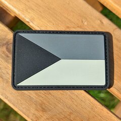 Patch Česká republika vlajka neutrálna