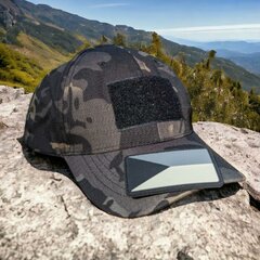 Šiltovka R/S Tactical + Nášivka Patch ČR Vlajka MTC Black