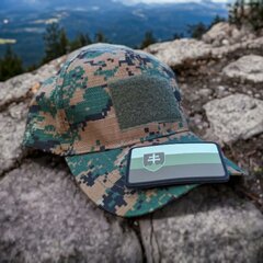 Šiltovka R/S Tactical + Nášivka Patch SVK Vlajka digital woodland