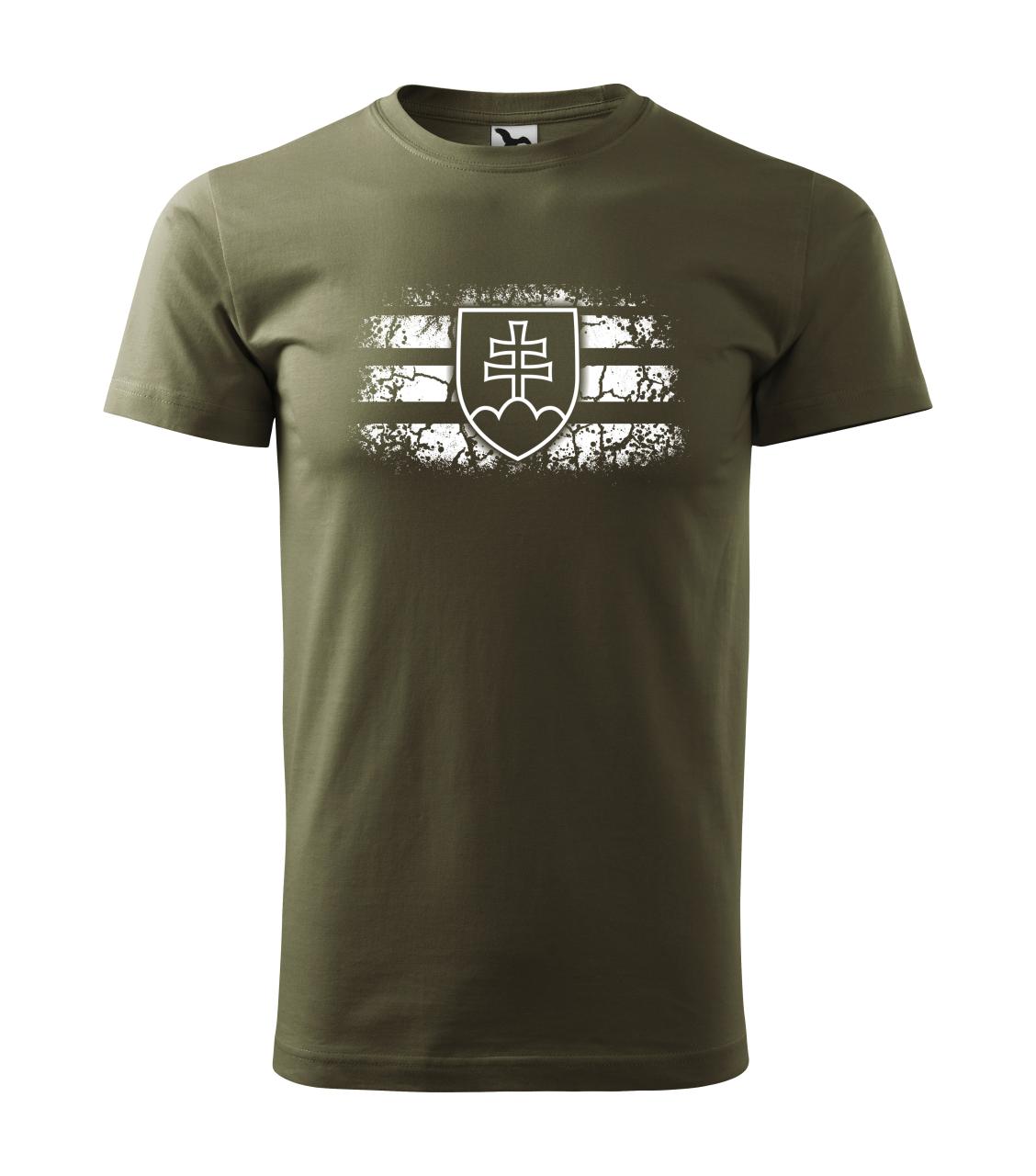 T-shirt with SVK sign in green