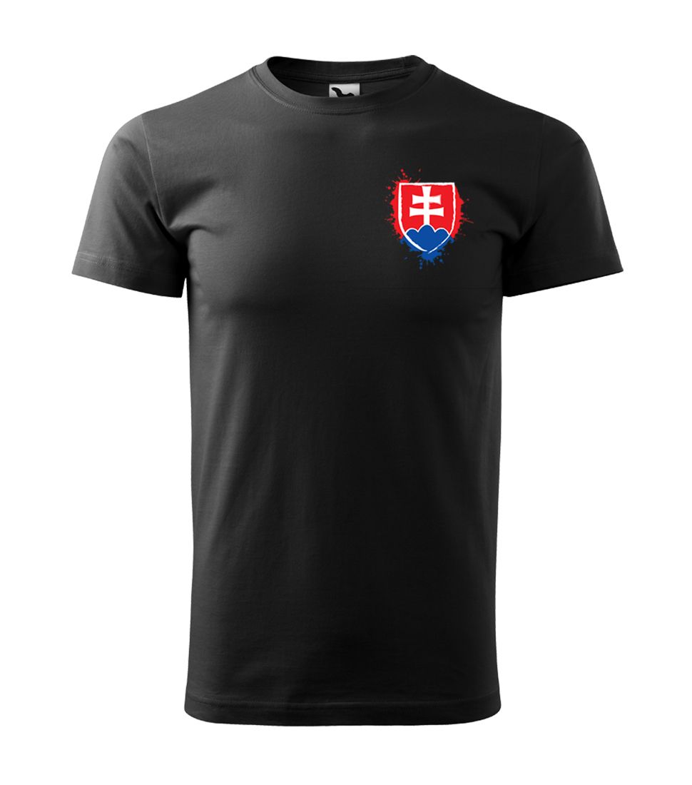 Tričko Slovenský Znak čierne
